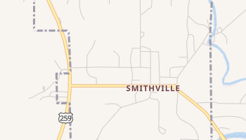 Smithville, Oklahoma map