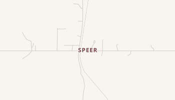 Speer, Oklahoma map