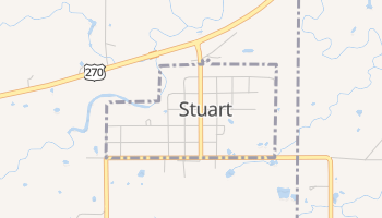 Stuart, Oklahoma map