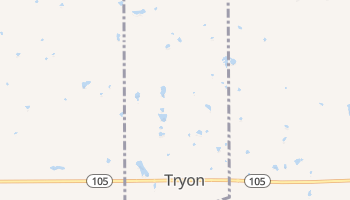 Tryon, Oklahoma map