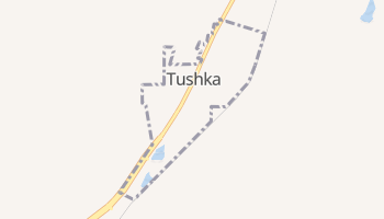 Tushka, Oklahoma map