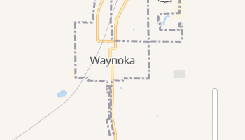 Waynoka, Oklahoma map