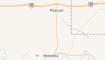 Weleetka, Oklahoma map