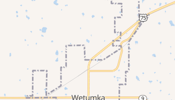 Wetumka, Oklahoma map