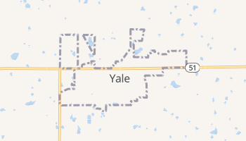 Yale, Oklahoma map