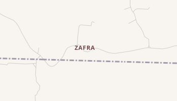 Zafra, Oklahoma map