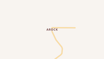 Arock, Oregon map
