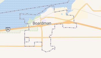 Boardman, Oregon map