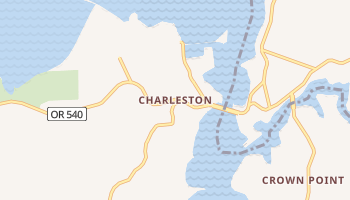 Charleston, Oregon map