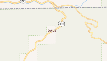 Dale, Oregon map