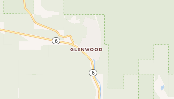 Glenwood, Oregon map