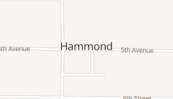 Hammond, Oregon map