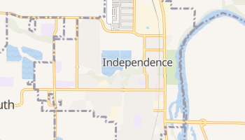 Independence, Oregon map