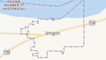 Irrigon, Oregon map