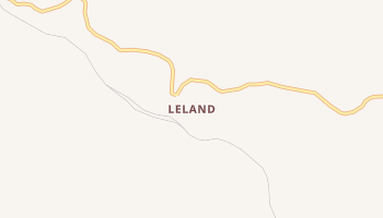Leland, Oregon map