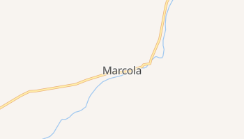 Marcola, Oregon map