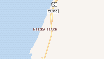 Nesika Beach, Oregon map