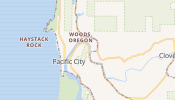 Pacific City, Oregon map