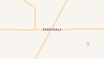Perrydale, Oregon map