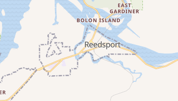 Reedsport, Oregon map