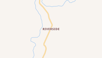 Riverside, Oregon map