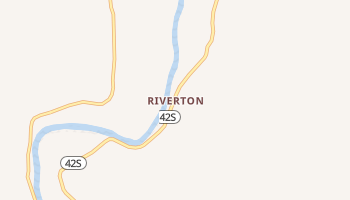 Riverton, Oregon map