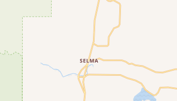 Selma, Oregon map