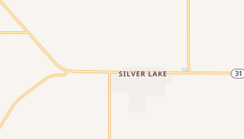 Silver Lake, Oregon map