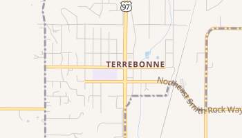 Terrebonne, Oregon map