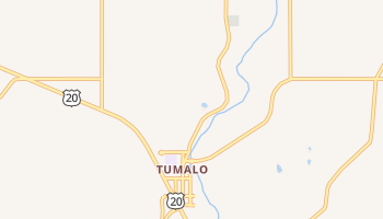 Tumalo, Oregon map