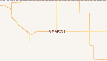 Umapine, Oregon map