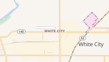 White City, Oregon map