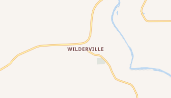 Wilderville, Oregon map