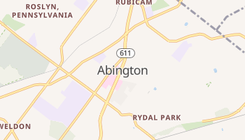 Abington, Pennsylvania map