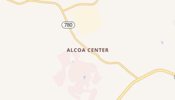 Alcoa Center, Pennsylvania map