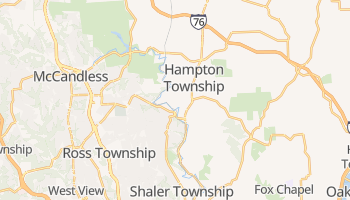 Allison Park, Pennsylvania map
