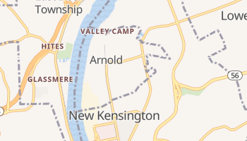 Arnold, Pennsylvania map
