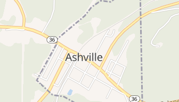Ashville, Pennsylvania map