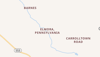 Bakerton, Pennsylvania map