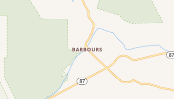 Barbours, Pennsylvania map