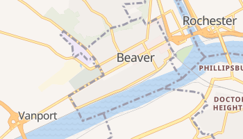 Beaver, Pennsylvania map