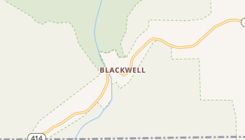Blackwell, Pennsylvania map