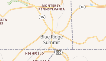 Blue Ridge Summit, Pennsylvania map