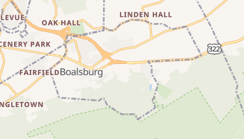 Boalsburg, Pennsylvania map
