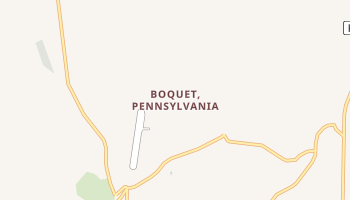 Boquet, Pennsylvania map