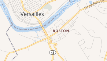 Boston, Pennsylvania map