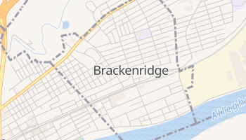 Brackenridge, Pennsylvania map