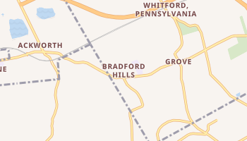 Bradford Hills, Pennsylvania map