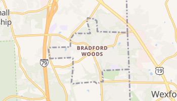 Bradford Woods, Pennsylvania map