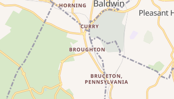 Broughton, Pennsylvania map